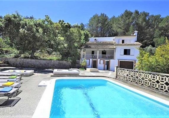 Villa Las Encinas-En El Pueblo De Esporles- Mallorca Luaran gambar